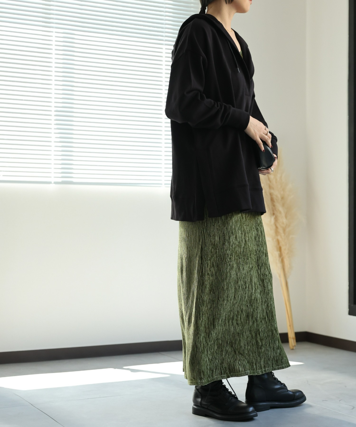 model:162㎝　着用サイズ:FREE