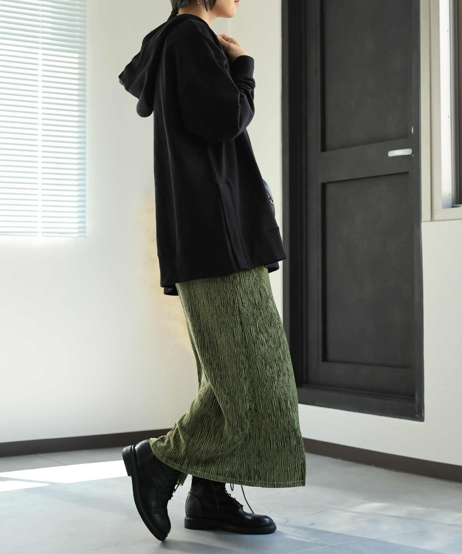 model:162㎝　着用サイズ:FREE