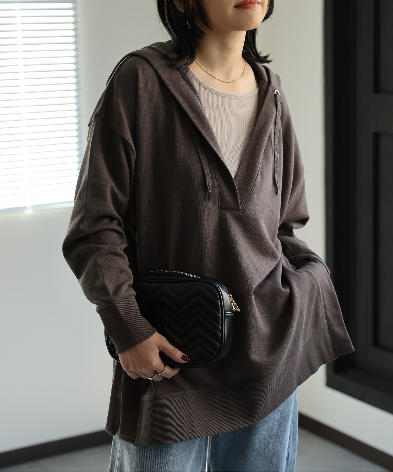 model:162㎝　着用サイズ:FREE