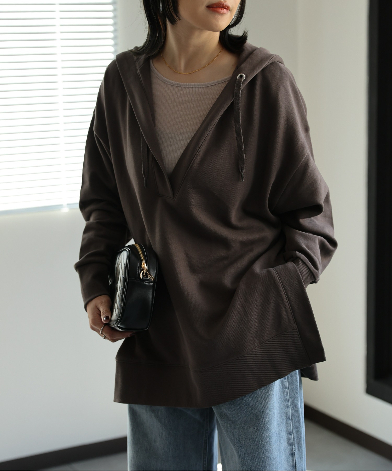 model:162㎝　着用サイズ:FREE