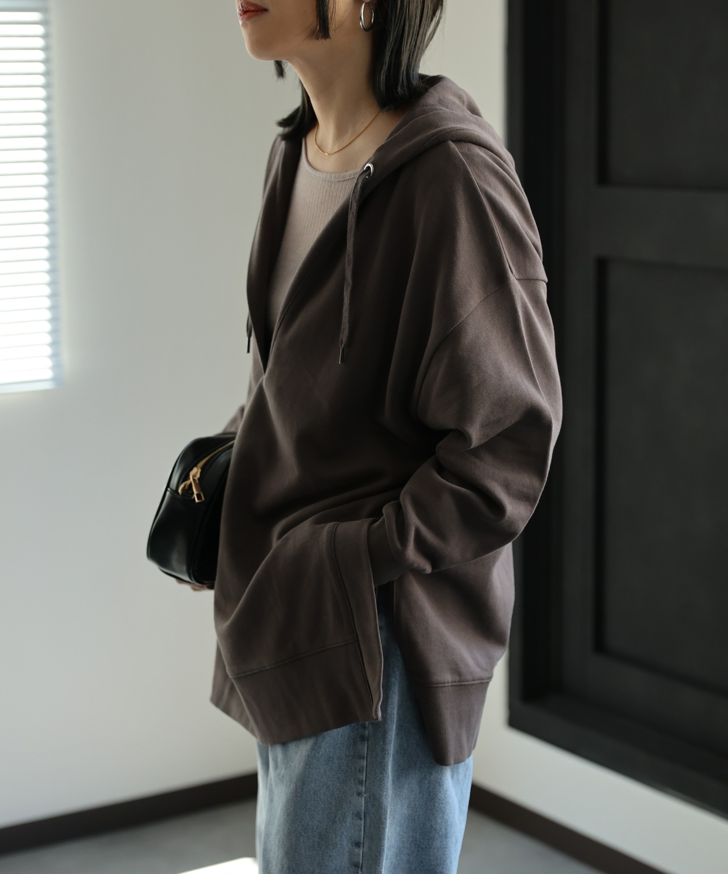 model:162㎝　着用サイズ:FREE