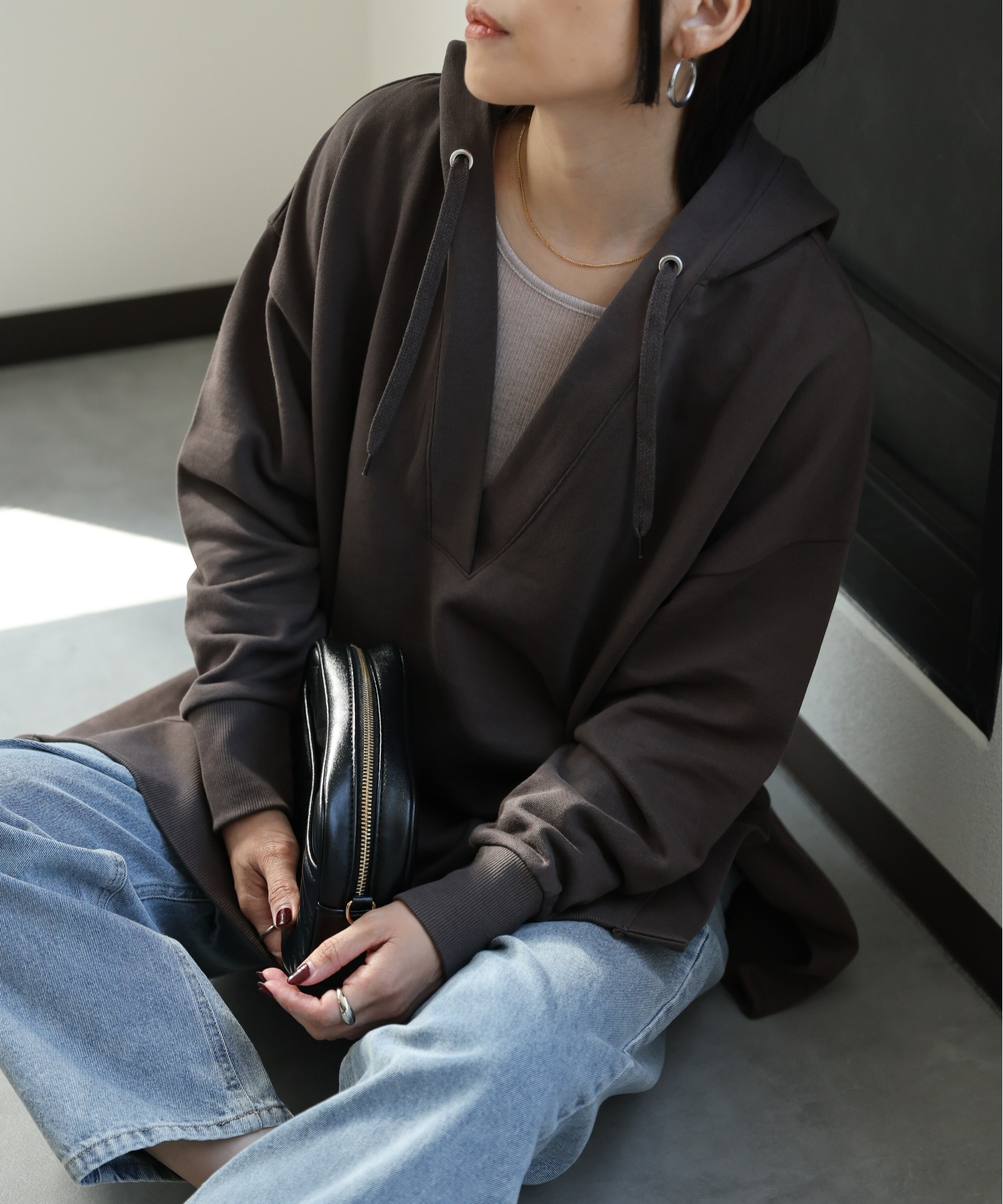 model:162㎝　着用サイズ:FREE