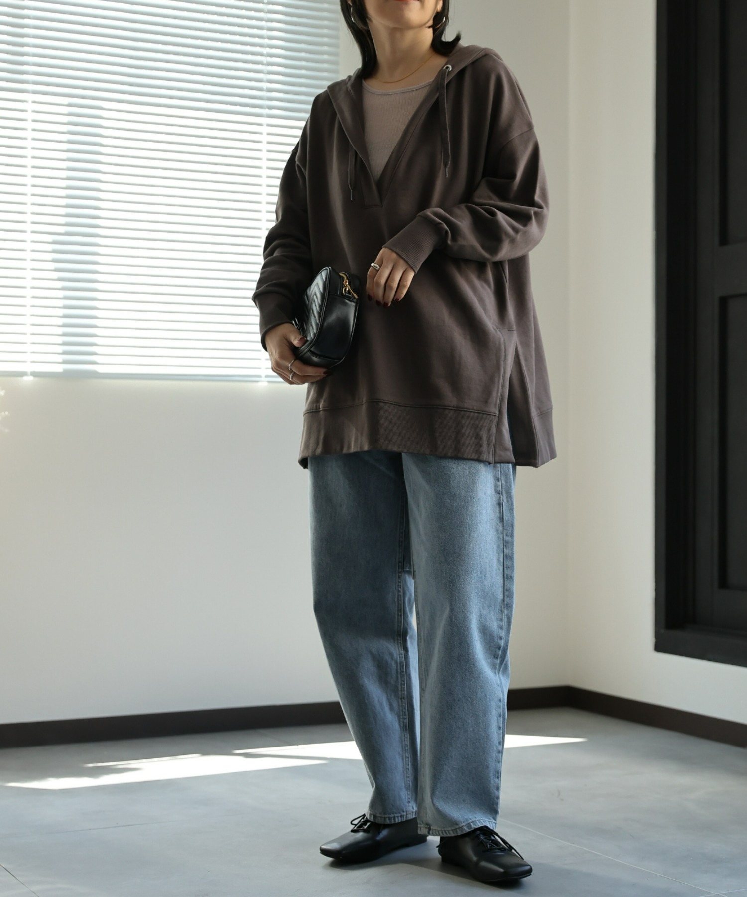 model:162㎝　着用サイズ:FREE