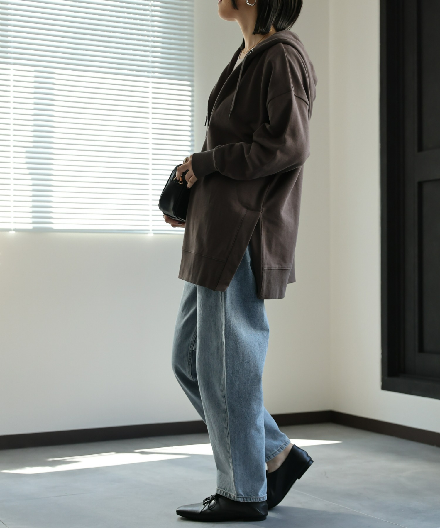 model:162㎝　着用サイズ:FREE