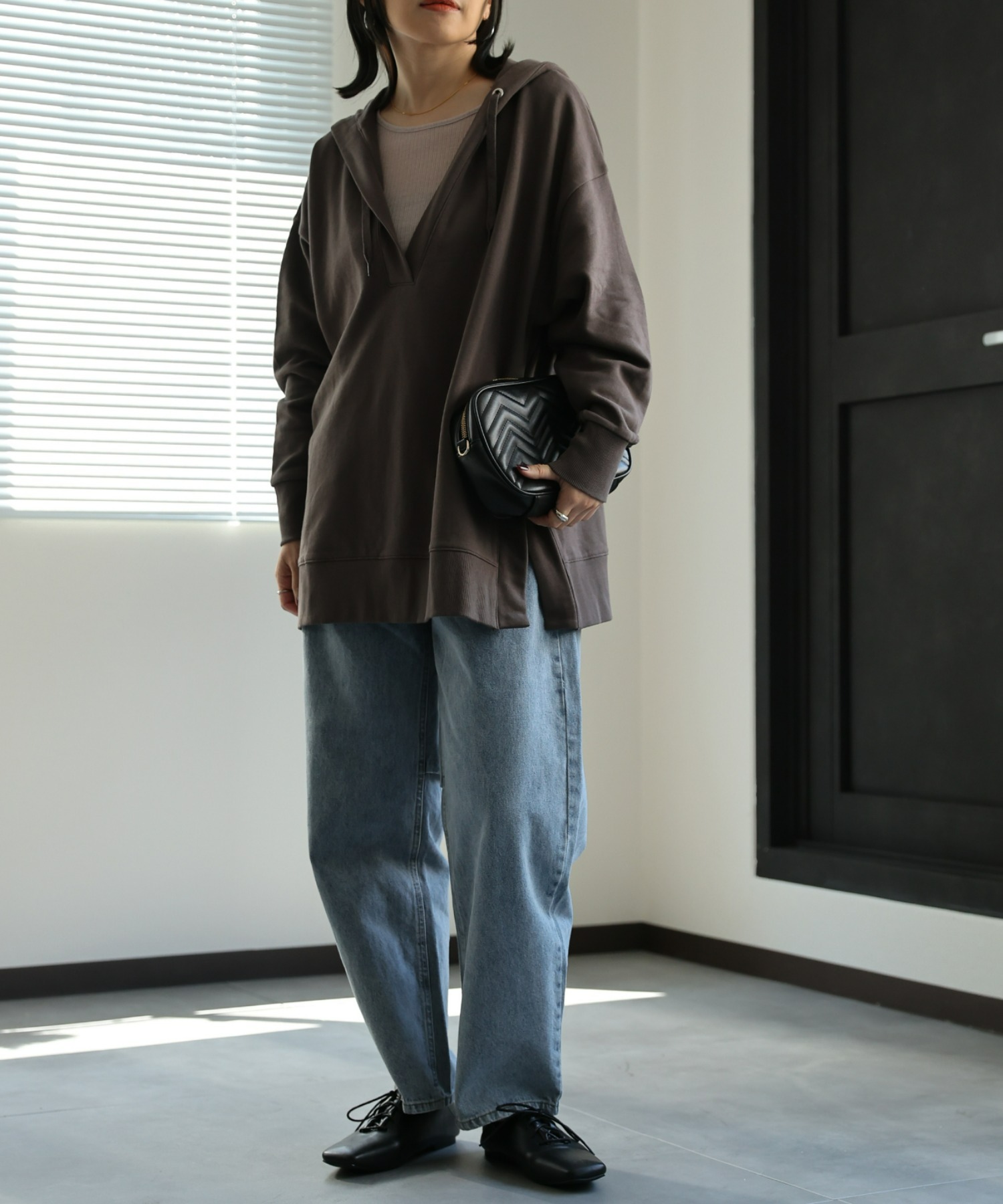 model:162㎝　着用サイズ:FREE