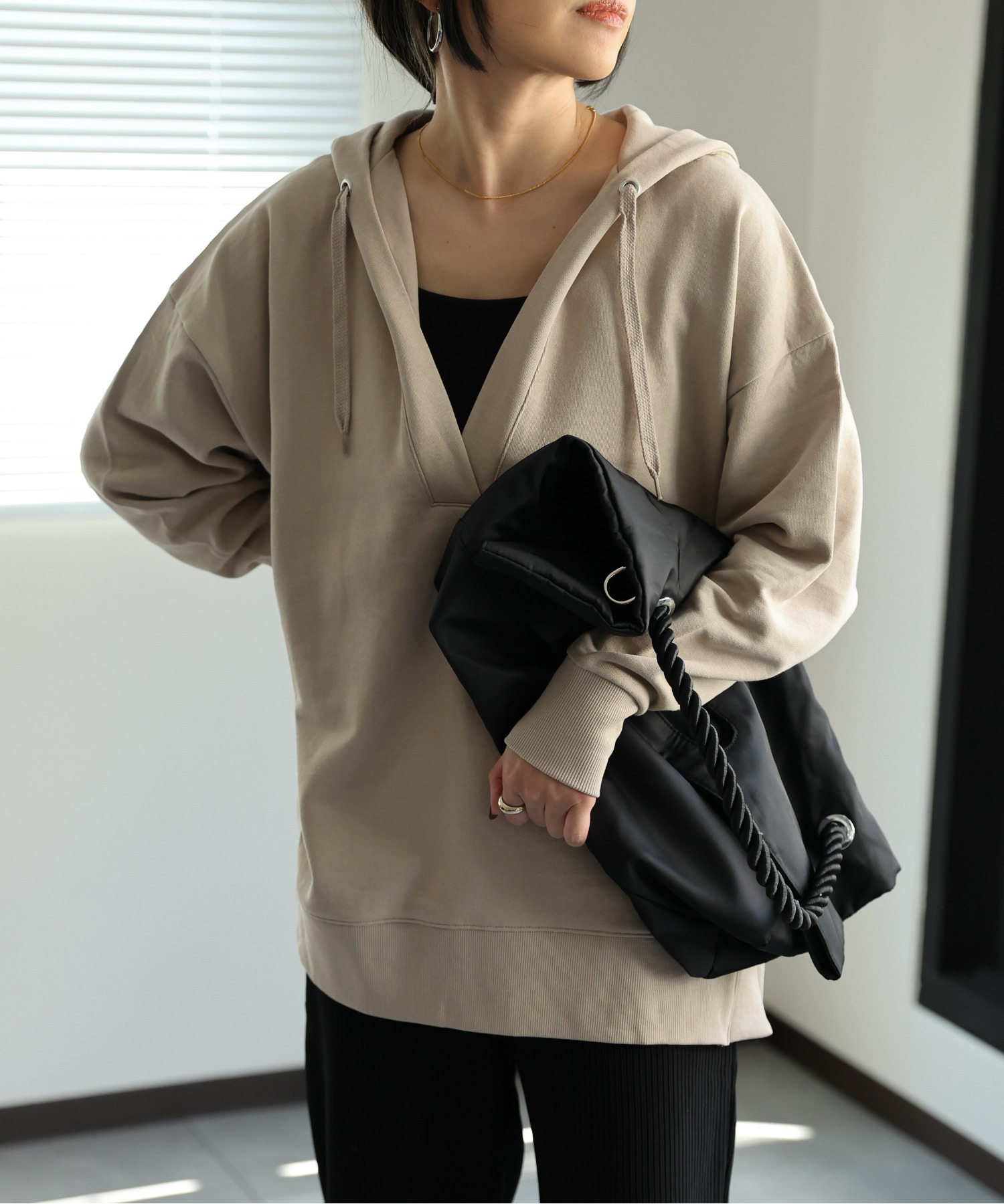 model:162㎝　着用サイズ:FREE