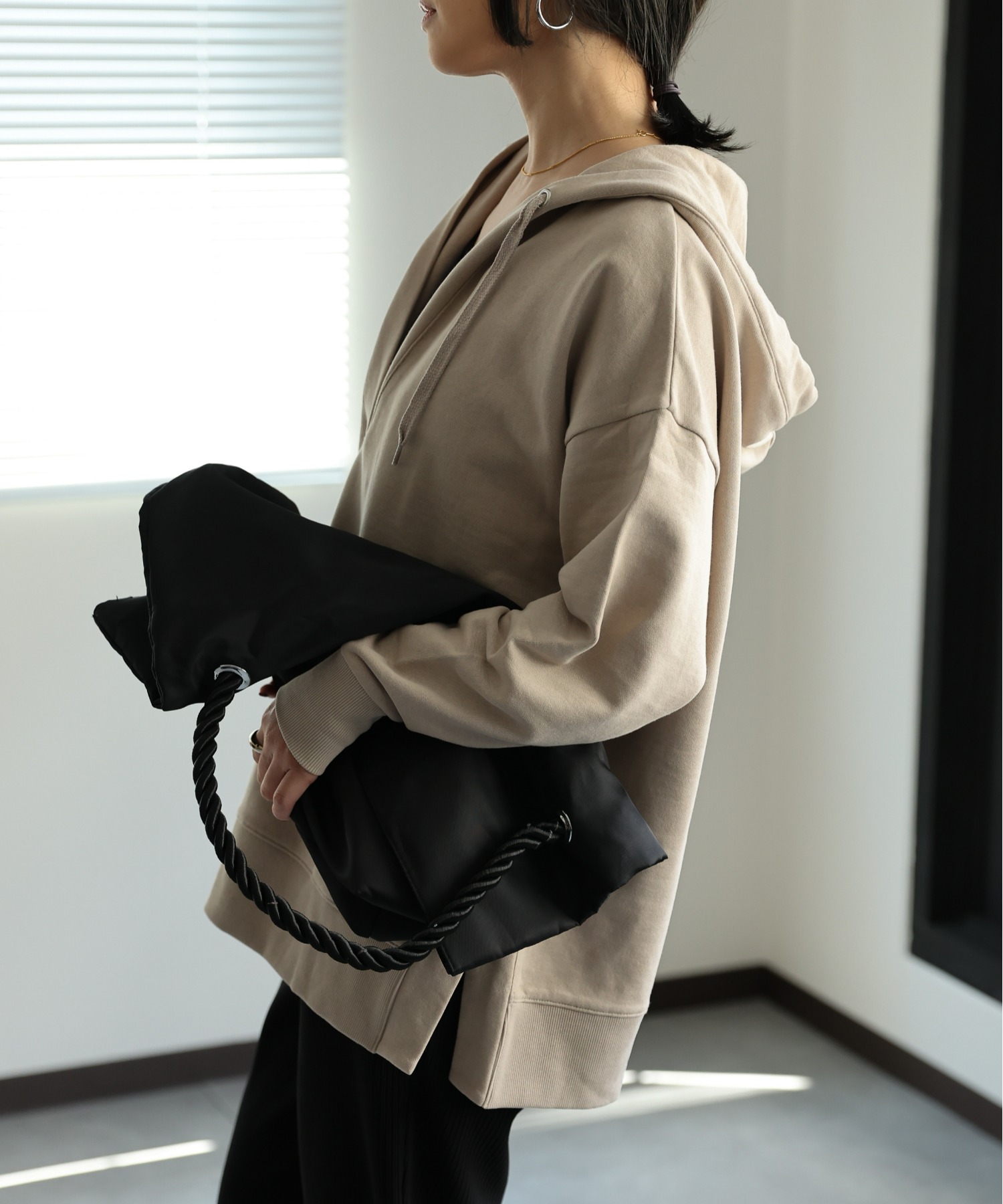 model:162㎝　着用サイズ:FREE