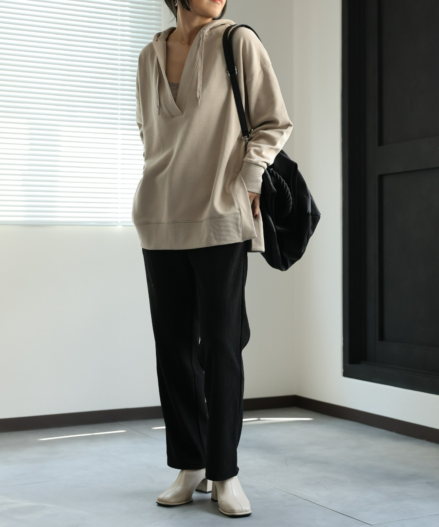 model:162㎝　着用サイズ:FREE