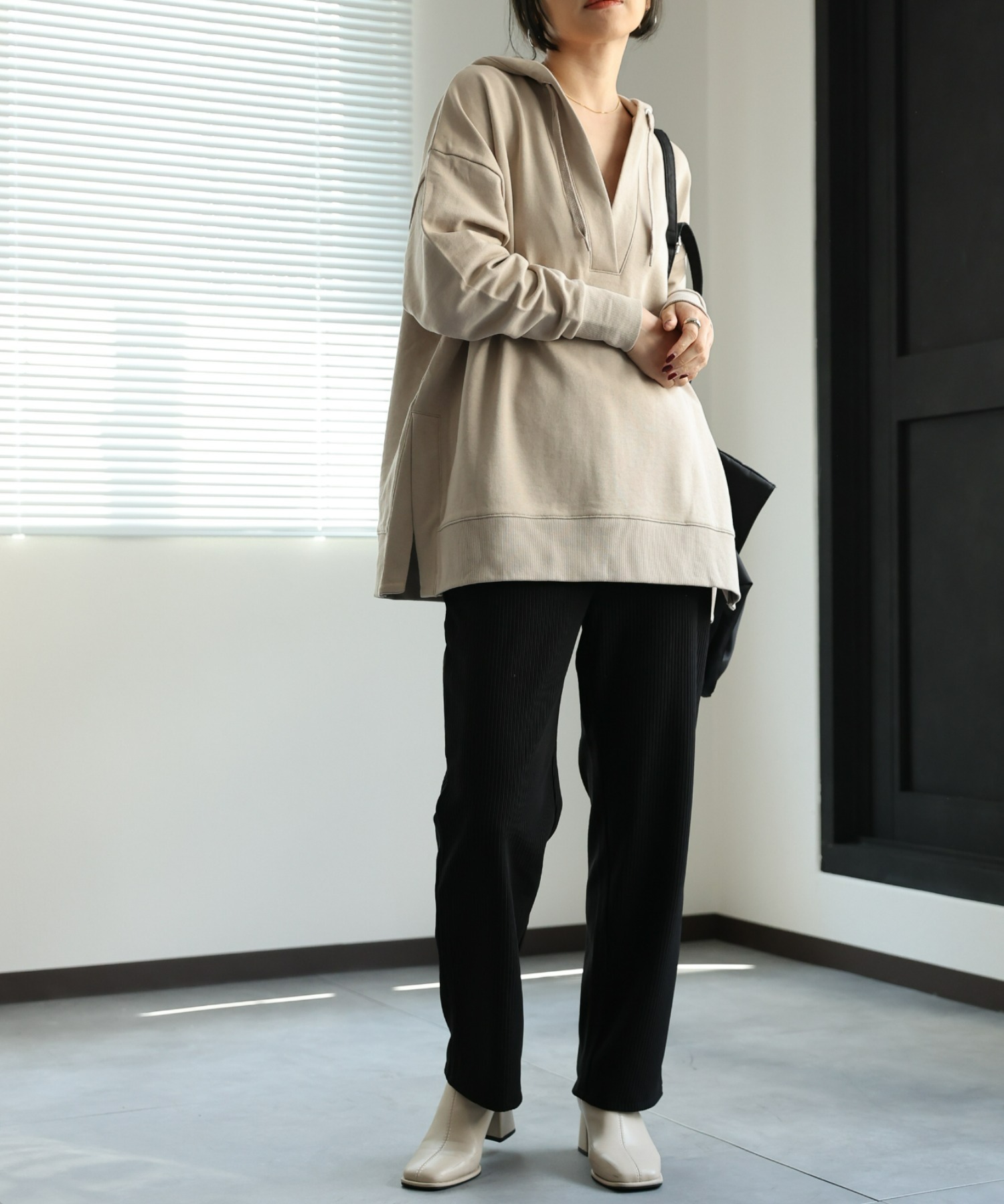 model:162㎝　着用サイズ:FREE