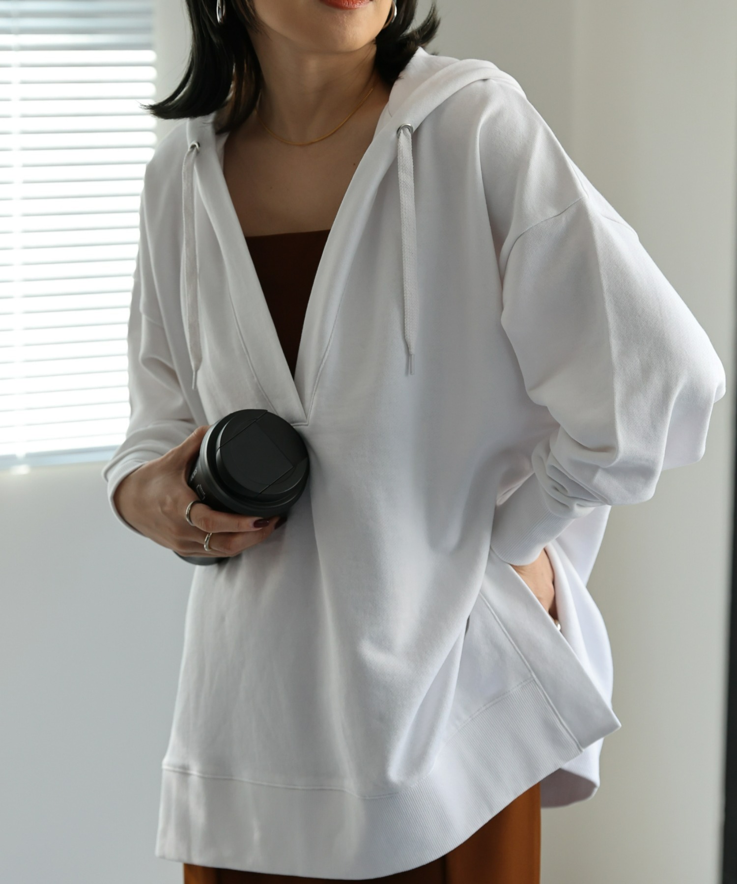 model:162㎝　着用サイズ:FREE