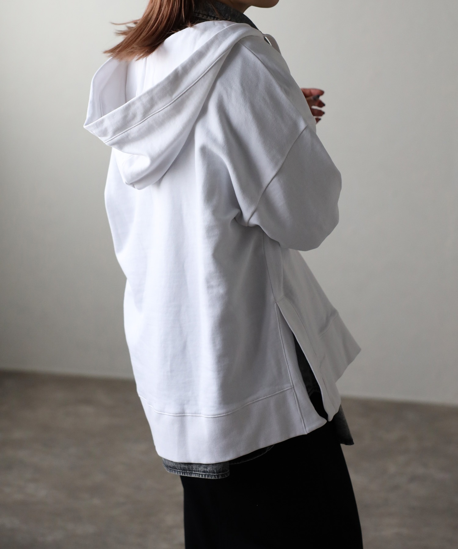 model:162㎝　着用サイズ:FREE