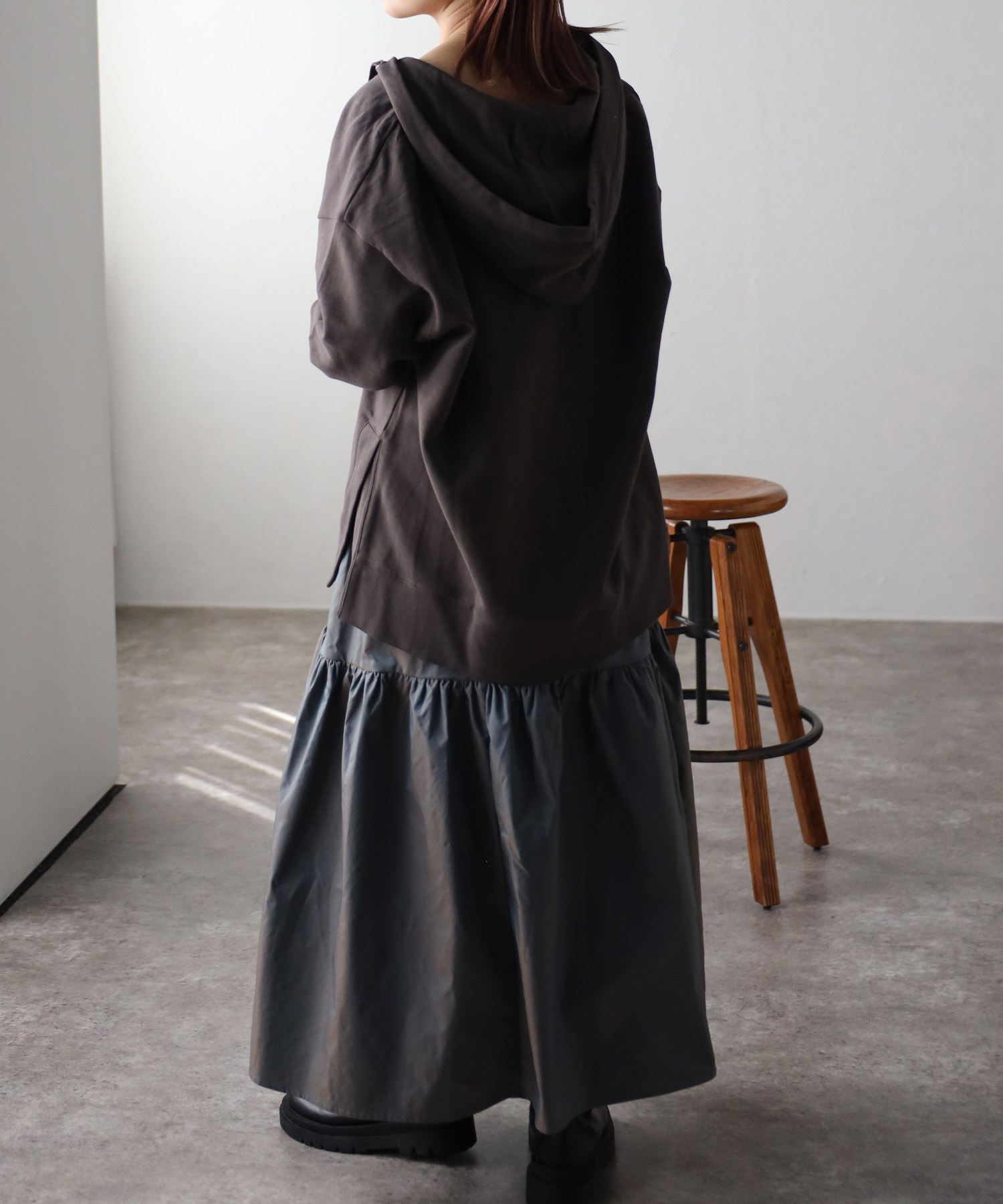 model:162㎝　着用サイズ:FREE
