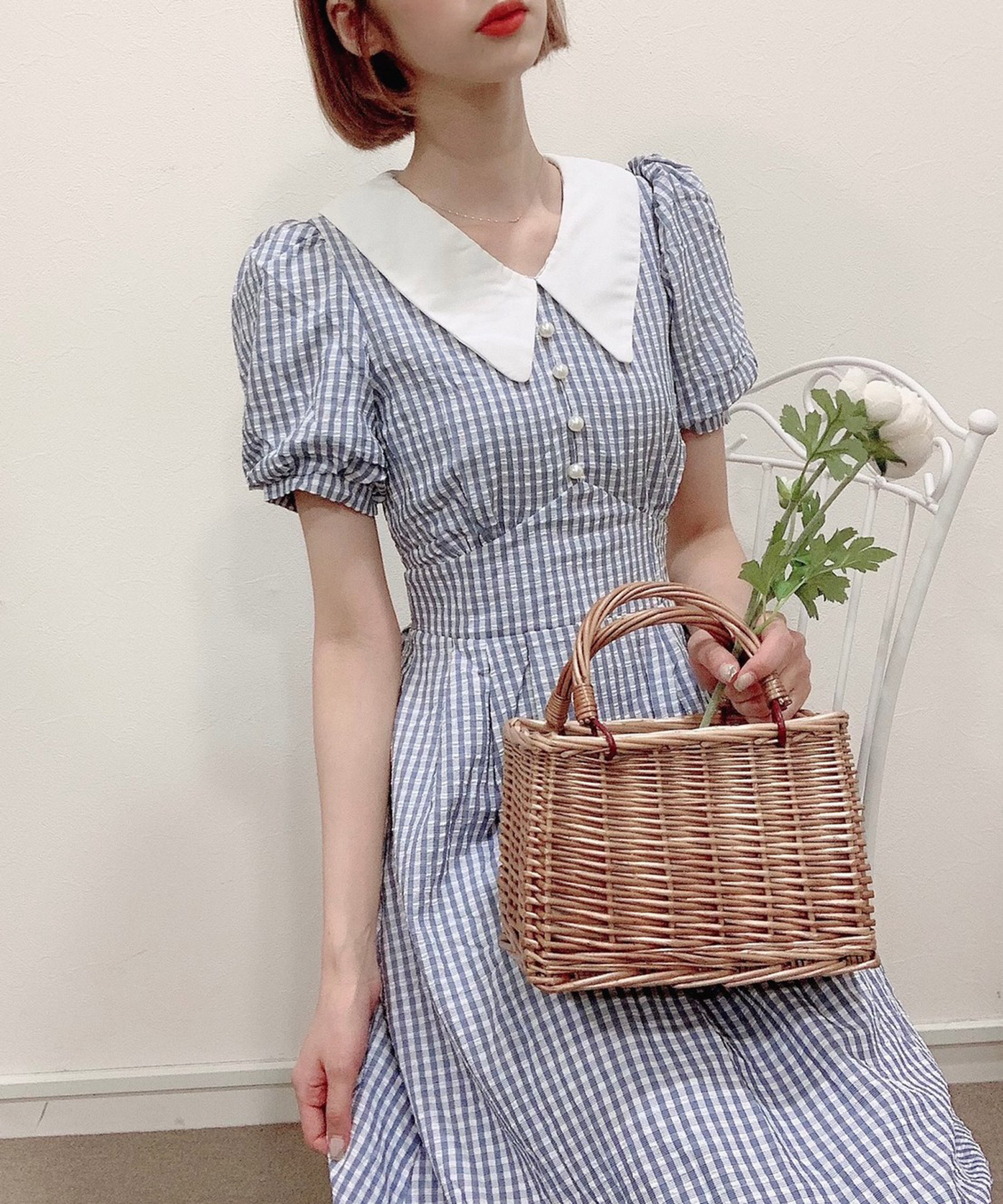 Voyage Titty Co サッカーチェックワンピース Voyage Titty Co Titty Co Online Store ティティーアンドコーオンラインストア Voyage Titty Co サッカーチェックワンピース Voyage Titty Co Titty Co Online Store ティティーアンドコーオンラインストア