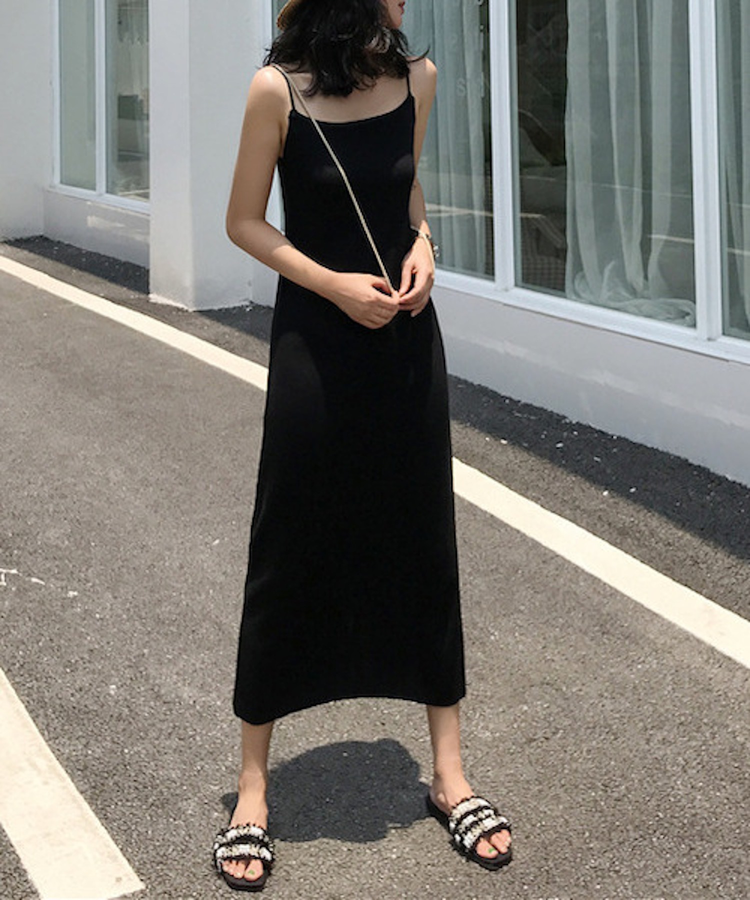 リブキャミソールワンピース Gaza Cch Ps