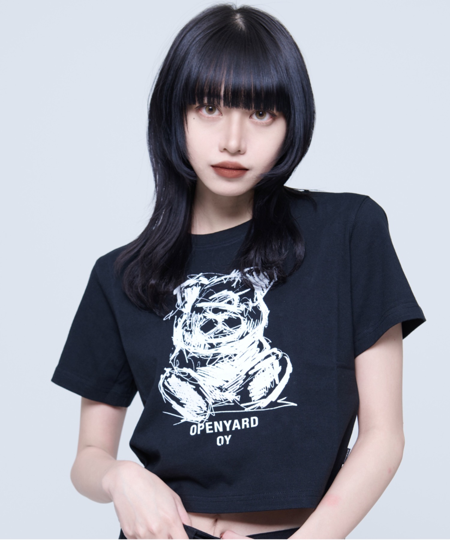 OY/オーワイ』 SKETCH ODOLLY CROP T/スケッチオードリー