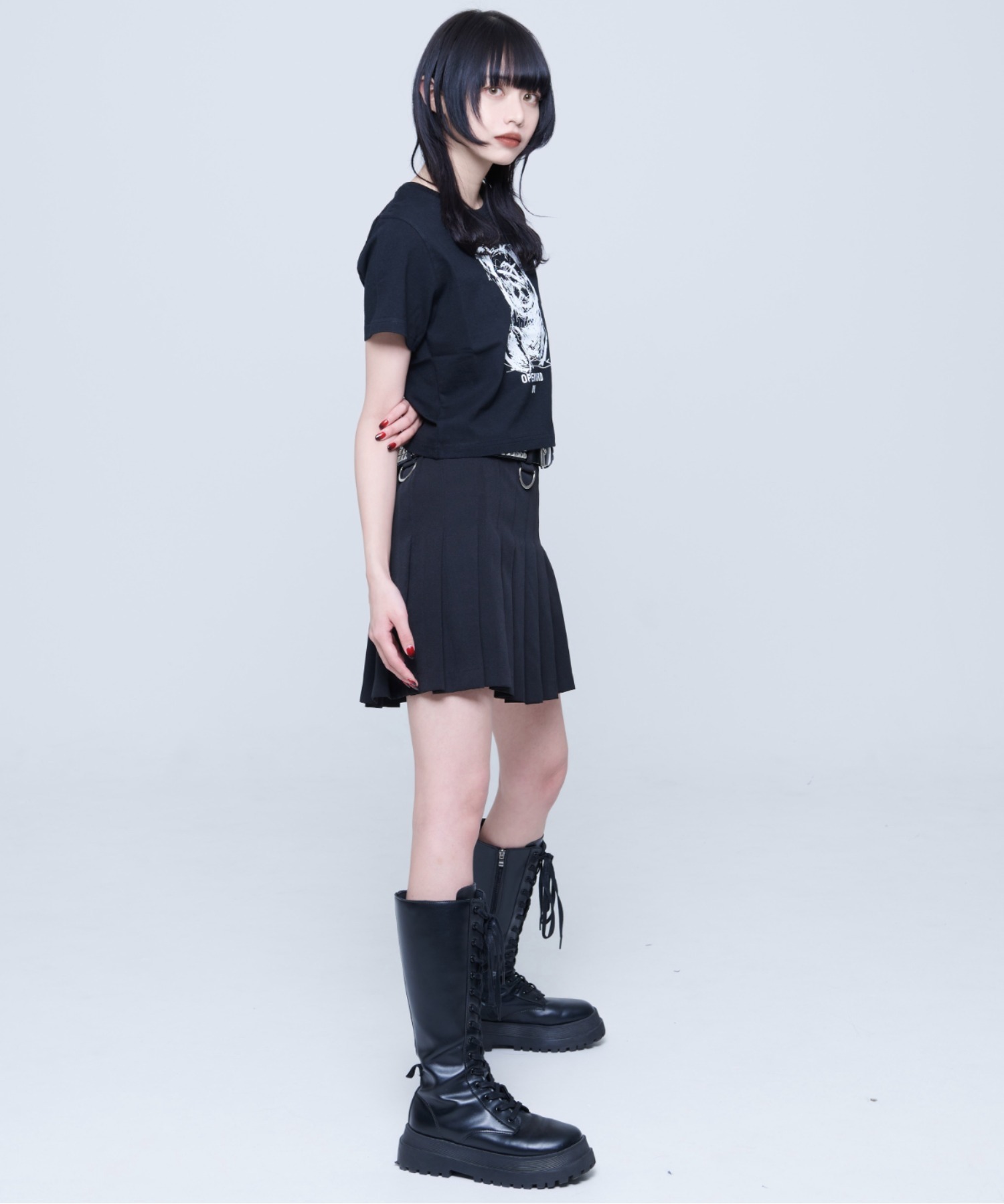 OY/オーワイ』 SKETCH ODOLLY CROP T/スケッチオードリー