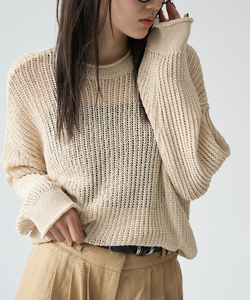 model：163cm / size：F