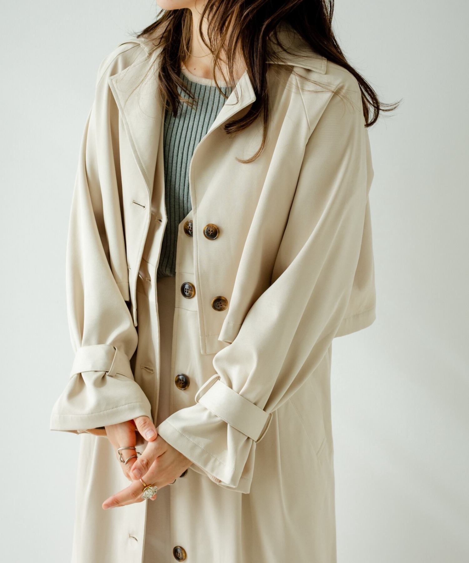 model：167cm / size：F