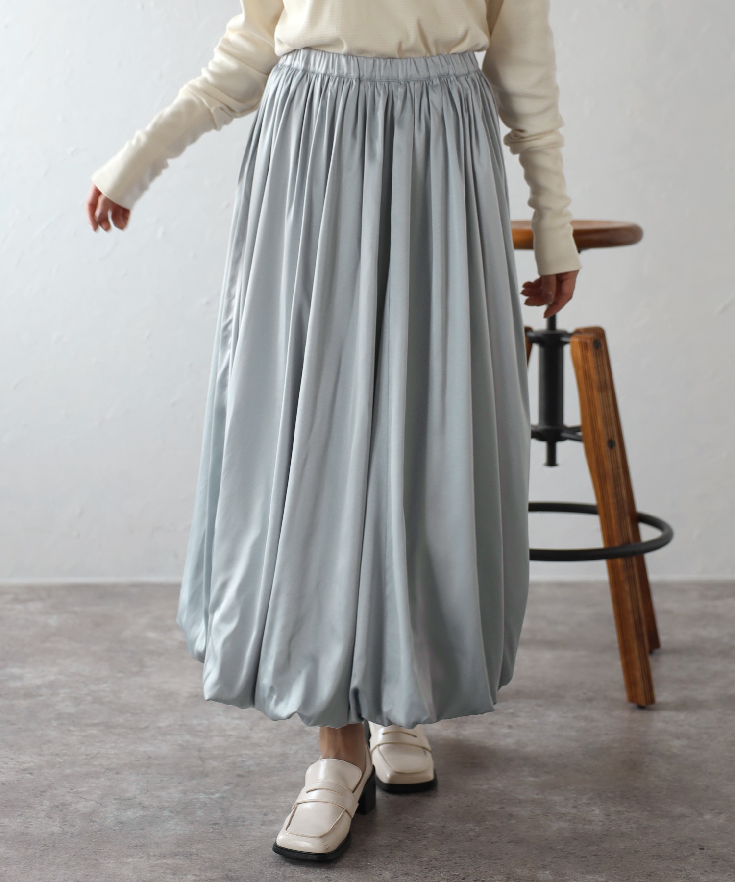 model：H160 着用サイズ：FREE