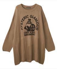 H.G. LAB編込クラッシュ プルオーバー