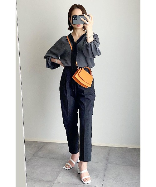 model：H157 着用サイズ：FREE