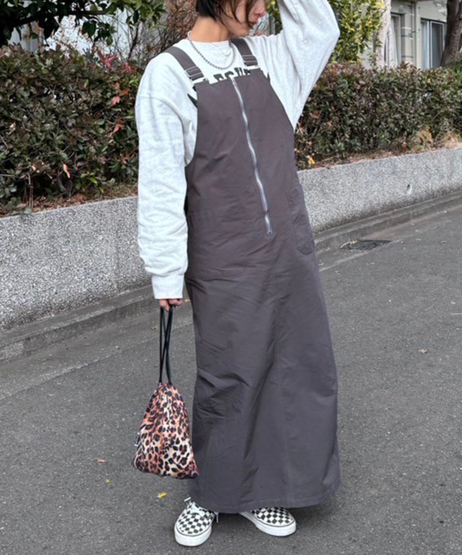 model：H158 着用サイズ：FREE