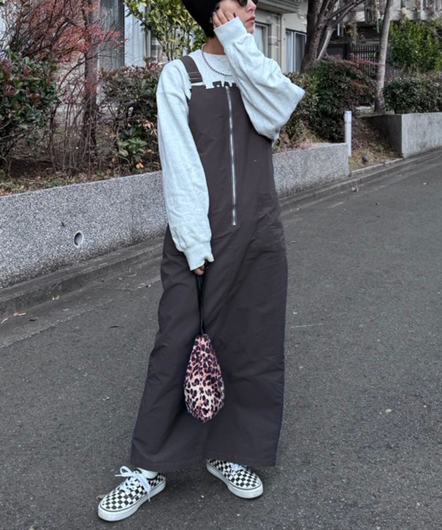 model：H158 着用サイズ：FREE