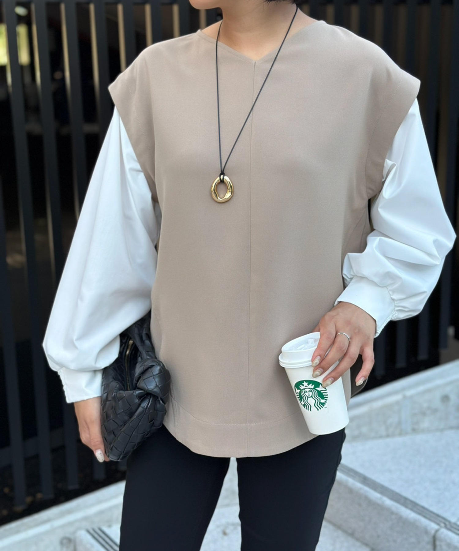 ドゥロワー　カットソー ドゥロワーのTシャツ / カットソー（ブラック）の商品一覧