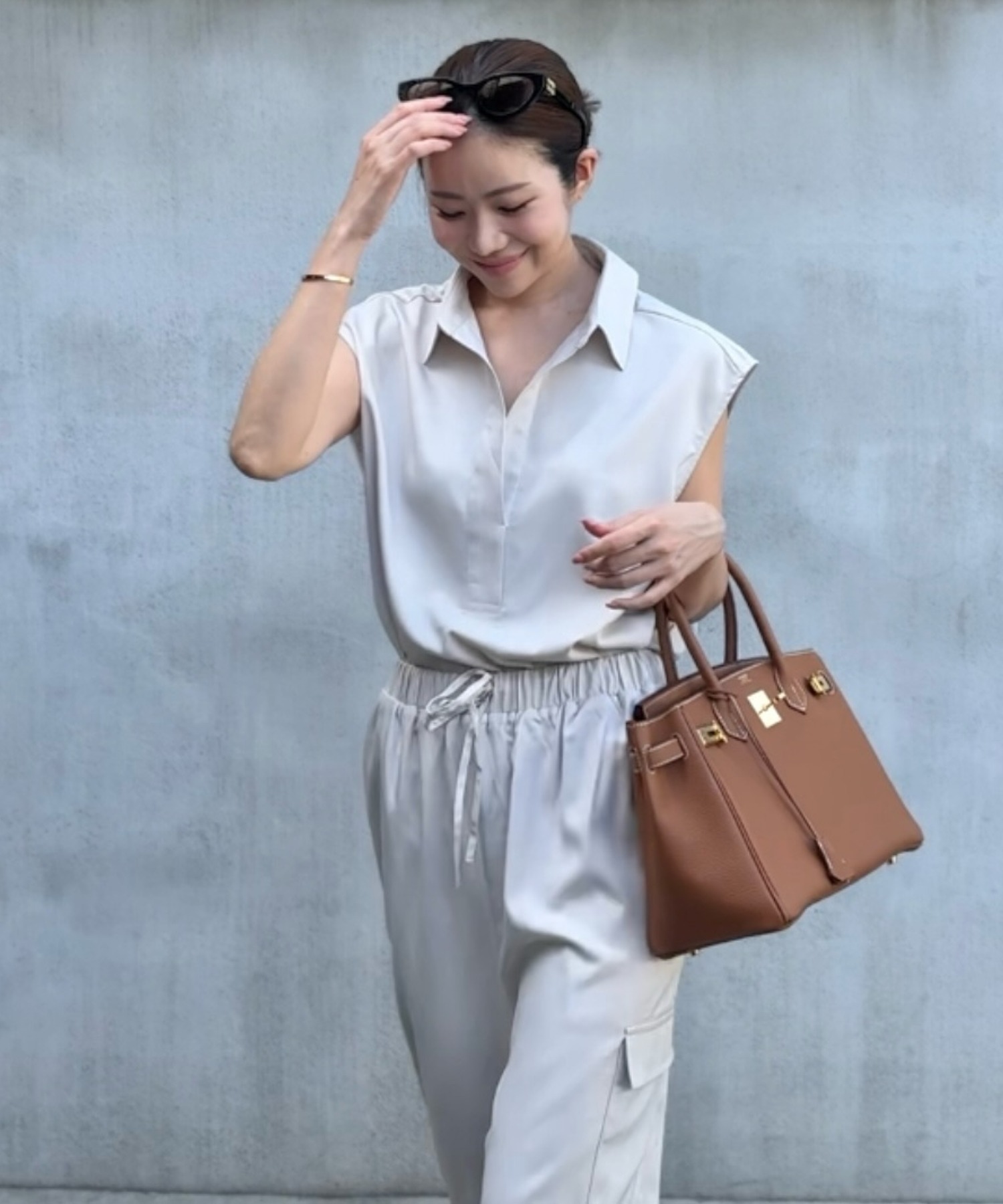 model：H166 着用サイズ：FREE