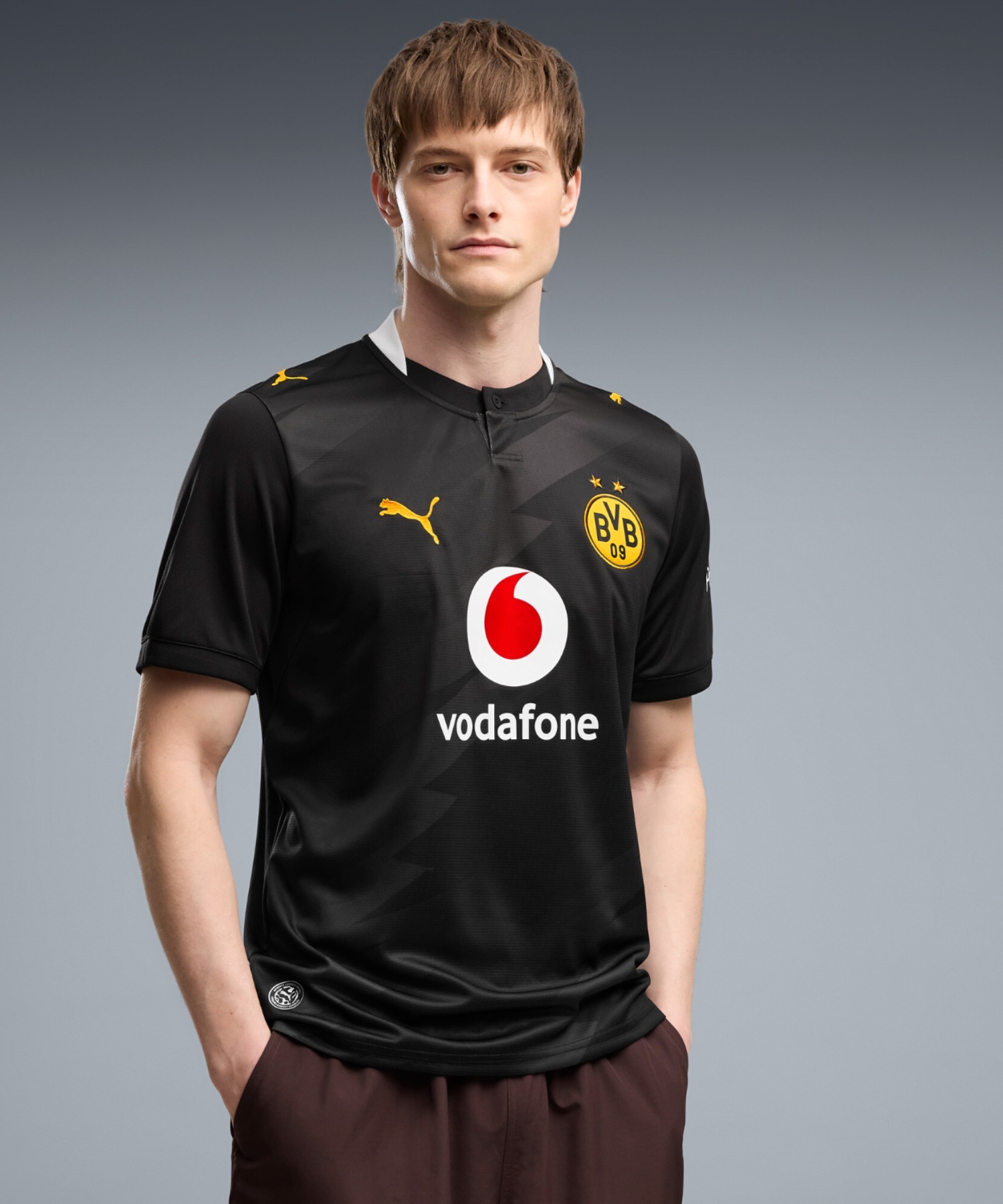 PUMA Mens 2026-27 — домашняя футболка, реплика, короткий рукав, униформа