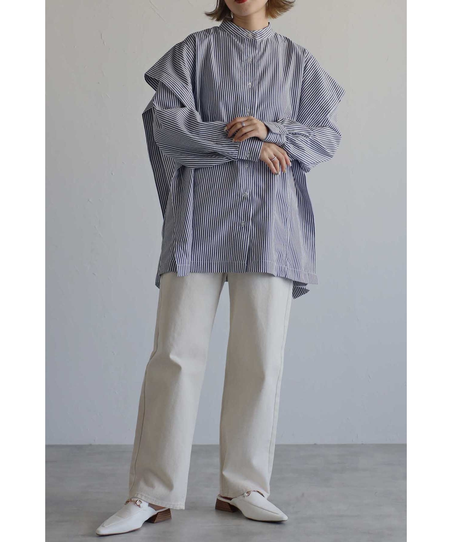 model：H158 着用サイズ：FREE