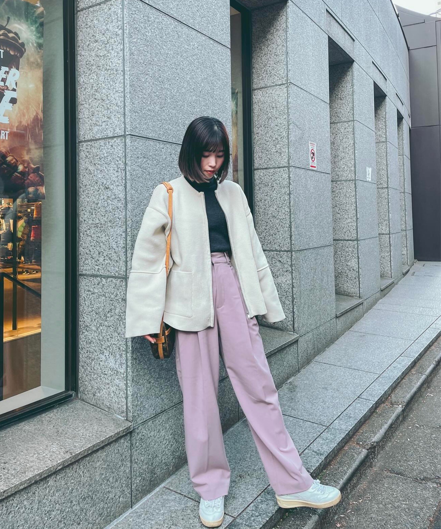model：H158 着用サイズ：FREE