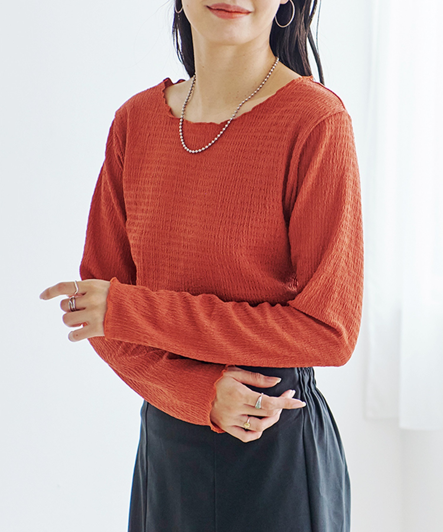 Model：H172　着用サイズ：M