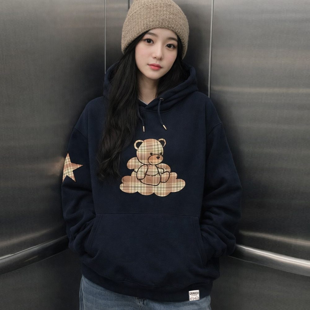UNISEX Engelwear 4‑цветный футер‑пуловер