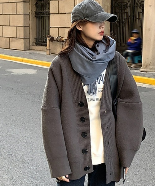 美品✨現行 kayme ケイミー グレージュ 金沢産カーディガン サイドスリット kay me スタッフブログ - Part 6
