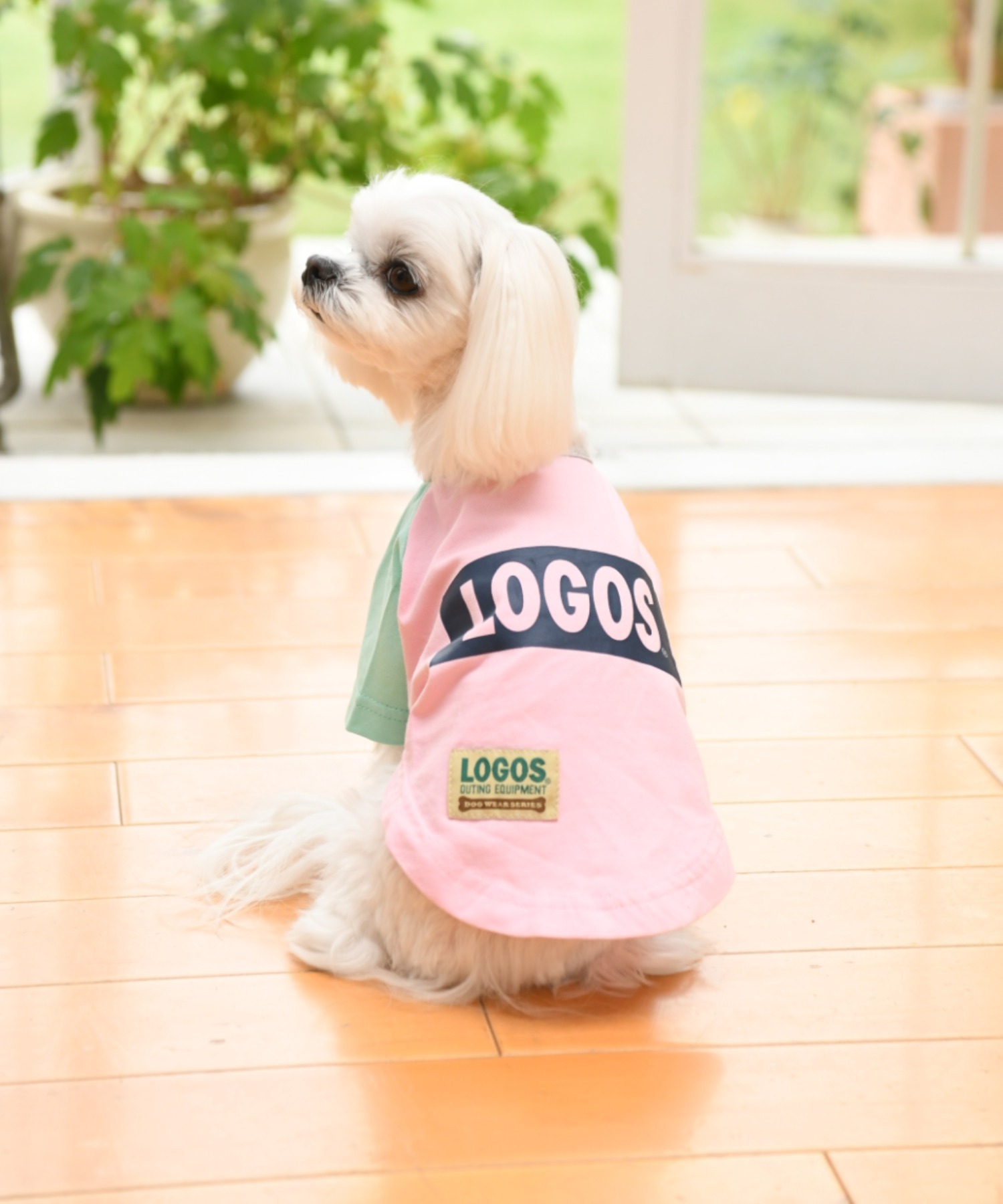 LOGOSLOGOS 新品同様 ロゴス クレイジーTシャツ ドッグウェア 人気デザイナー 犬服