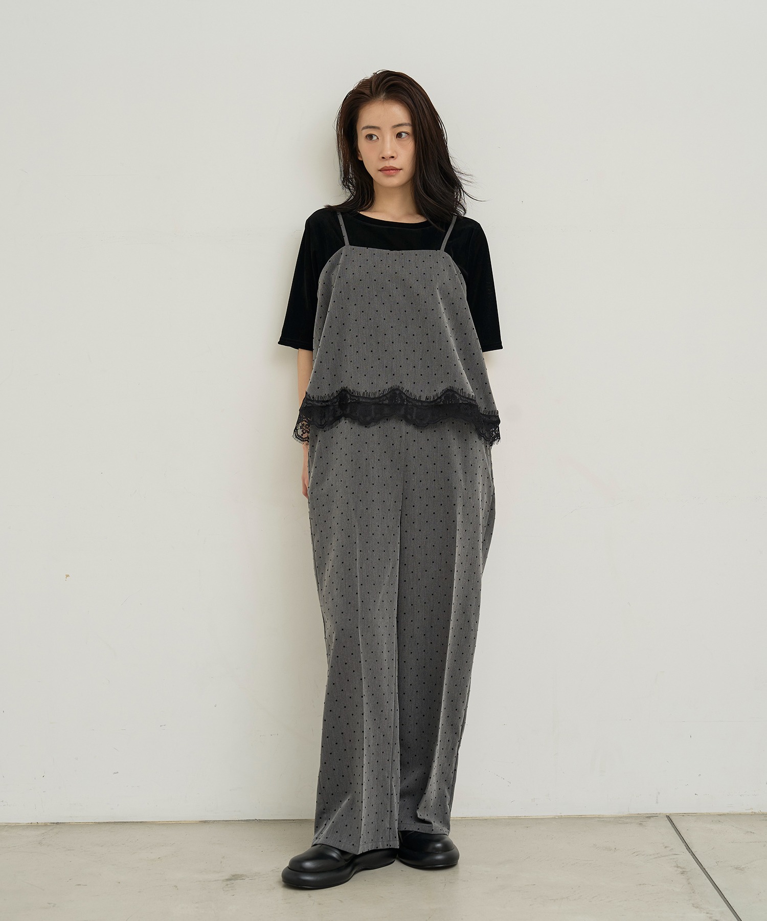 model：H162　着用サイズ：F