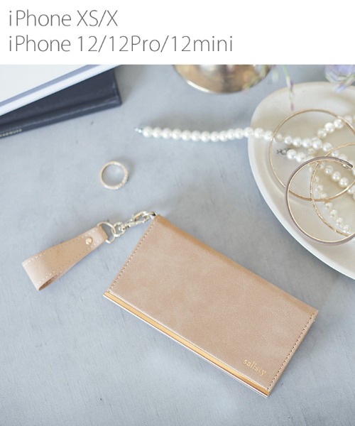 Iphone12 Iphone12pro Iphone12mini Iphone Xs X ケース 手帳型 Salisty サリスティ Q スエードスタイル ダイアリーケース 手帳 スマホケース