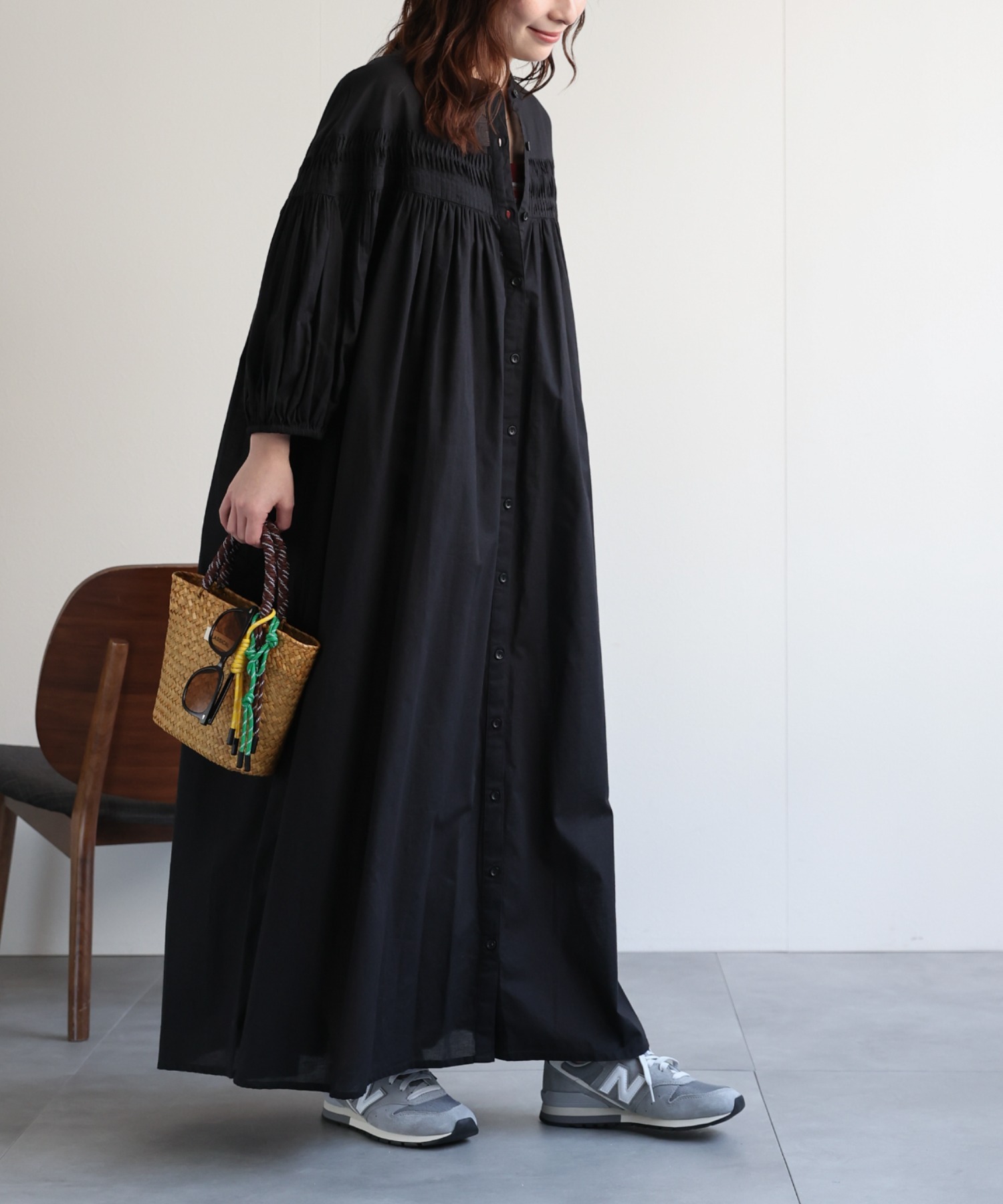 model：156cm 着用サイズ：M