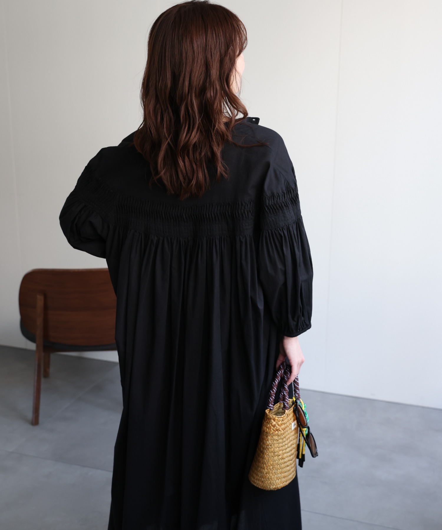model：156cm 着用サイズ：M