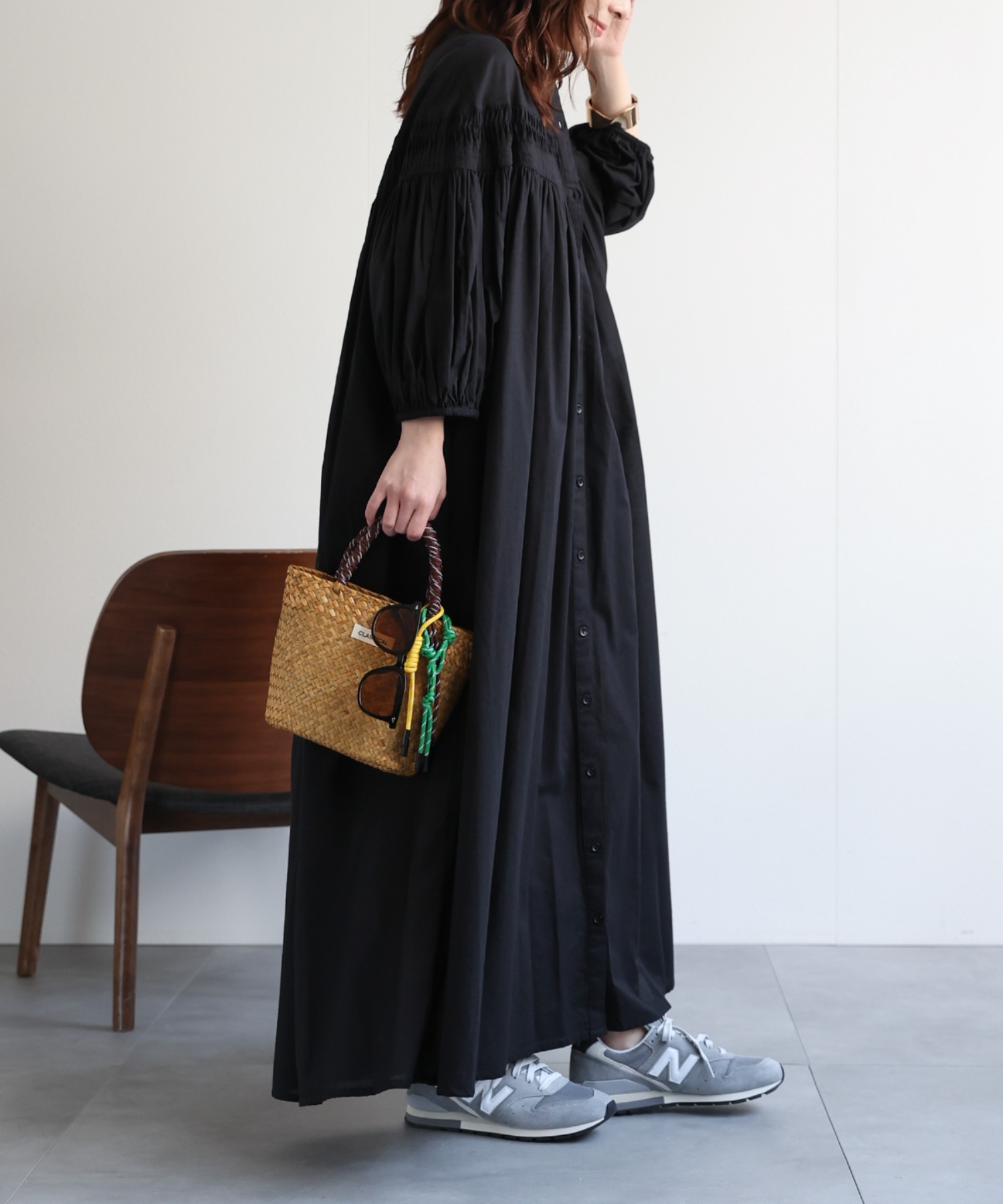 model：156cm 着用サイズ：M