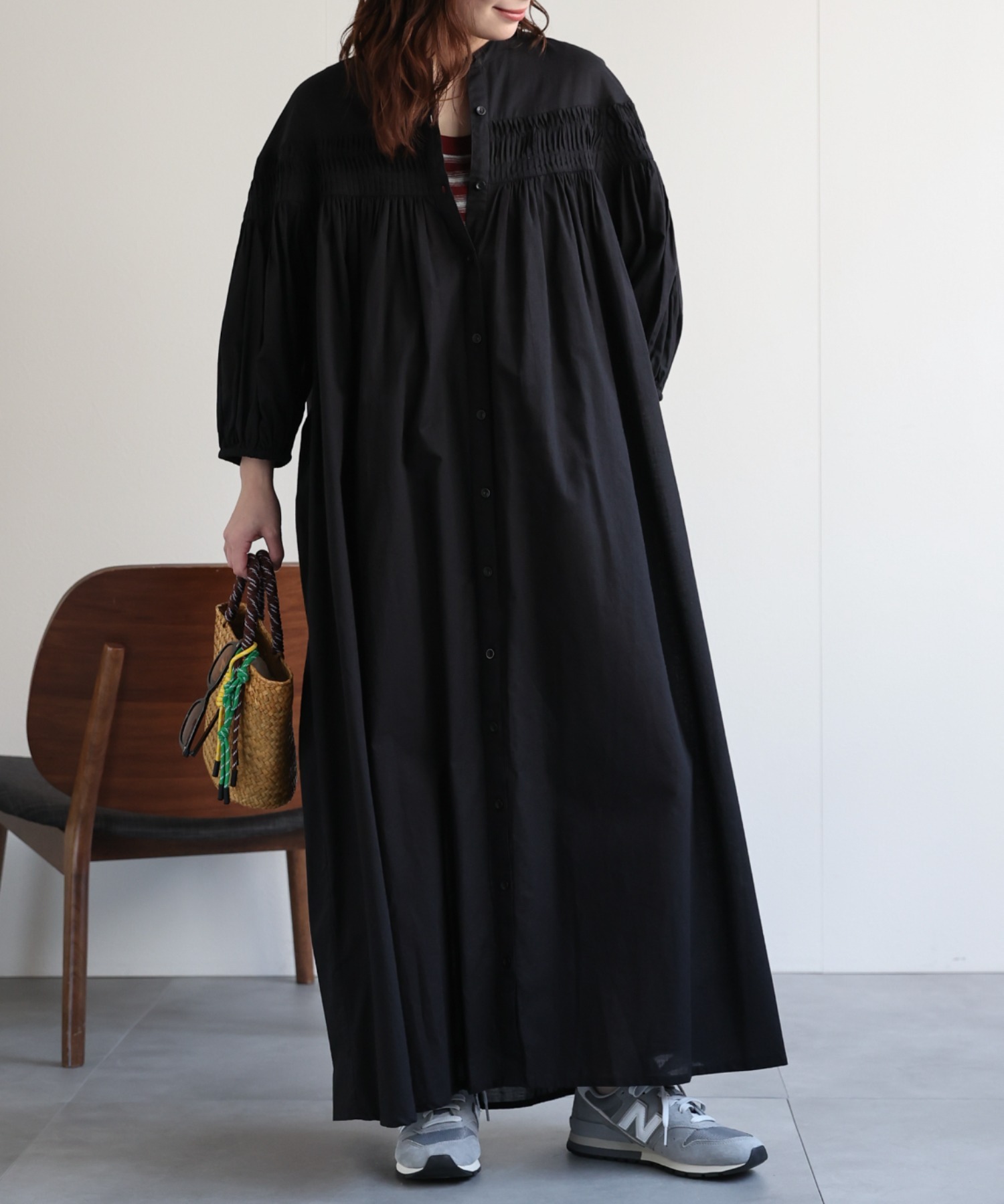 model：156cm 着用サイズ：M