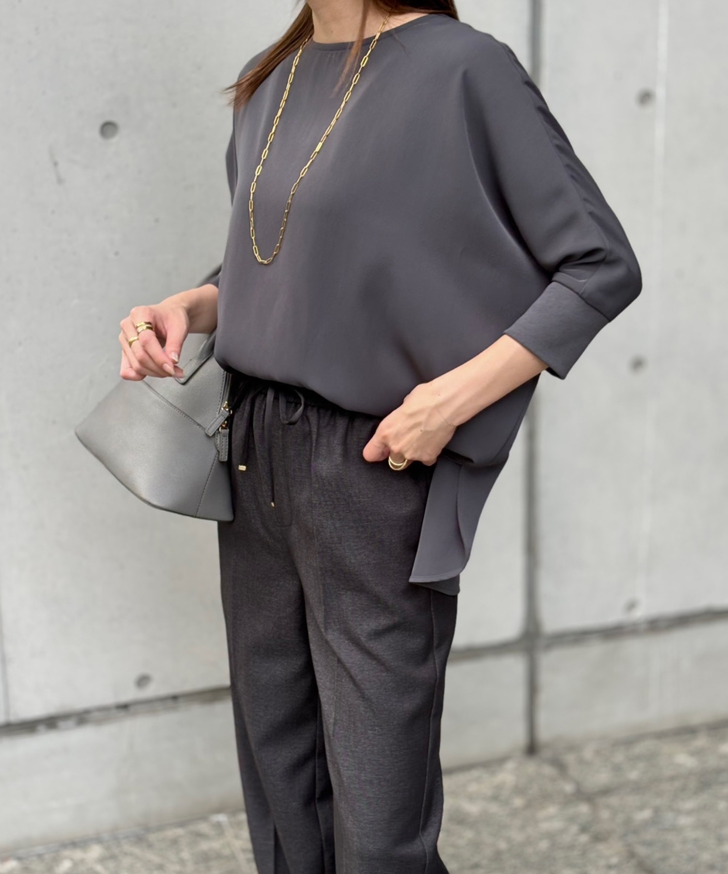 ジョーゼットバックジップオーバードルマンプルオーバー Emma Taylor