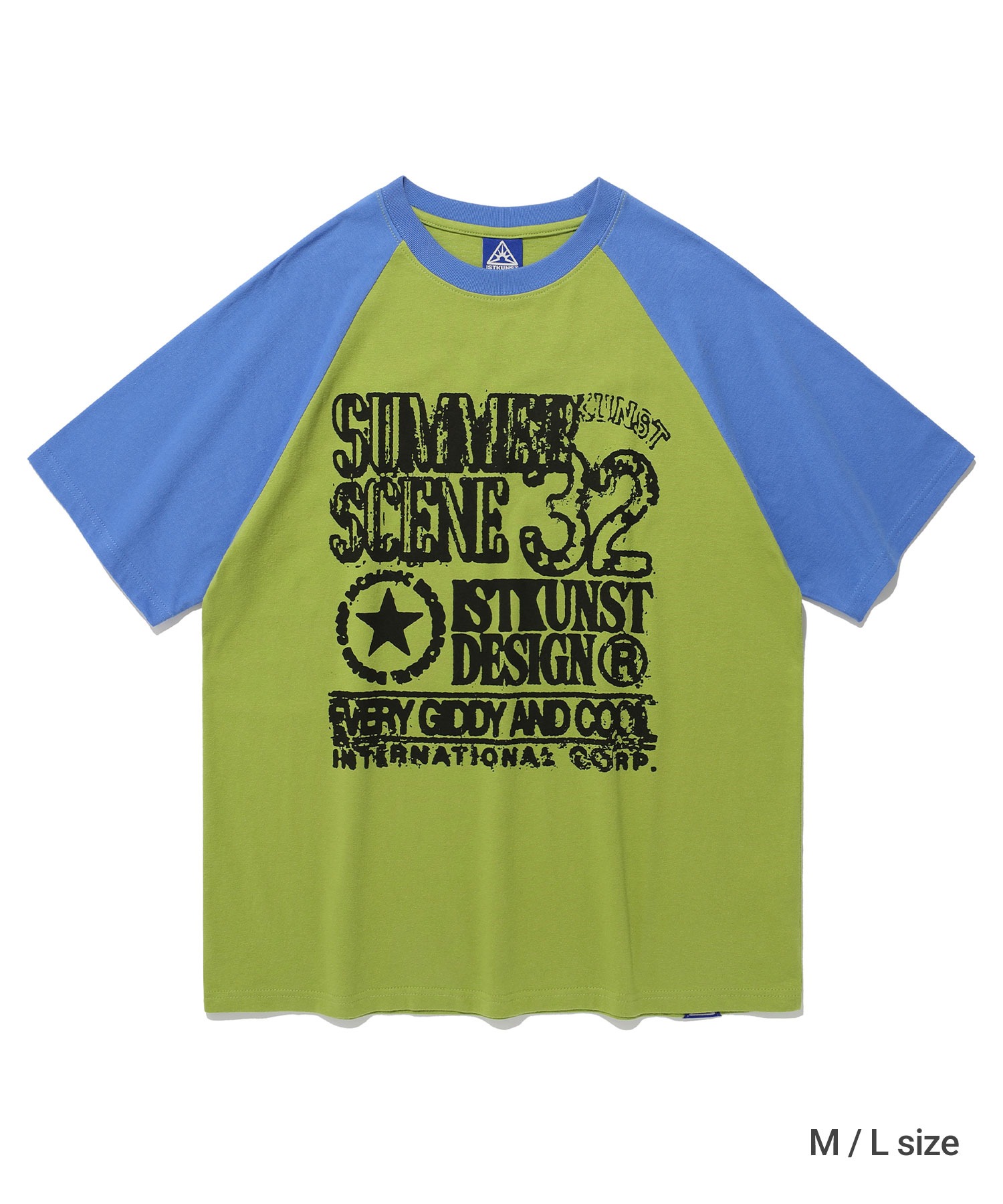 さらに100円引き◆ISTKUNST◆G&C KNIT 2025SS VINTAGE NEW ARRIVAL】 ・art print T-shirt / 
