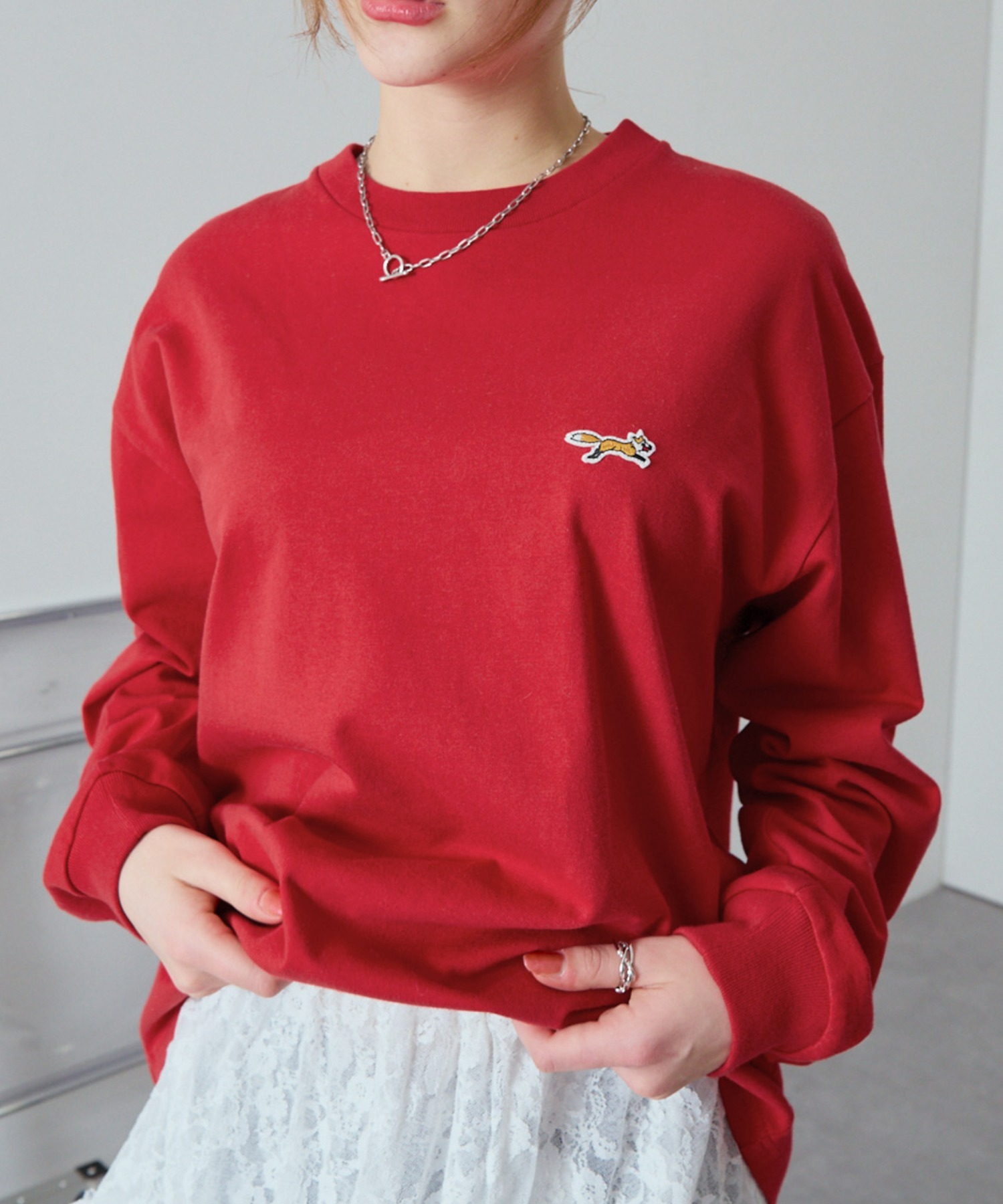 PENNEYS/ペニーズ 別注 THE FOX ロゴ ワンポイントワッペン刺繍