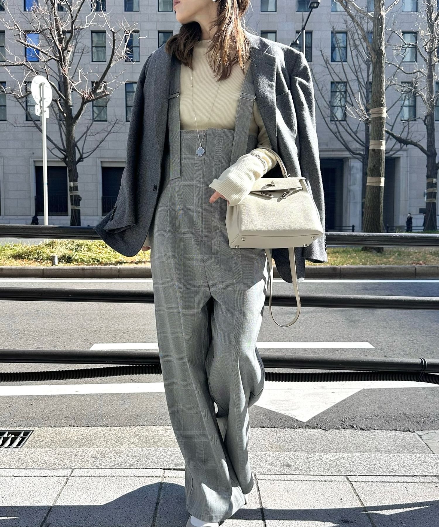 model：H161 着用サイズ：FREE