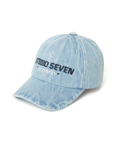 Faded Denim Cap【STUDIOSEVEN/スタジオセブン】 Faded Denim Cap【STUDIOSEVEN/スタジオセブン】