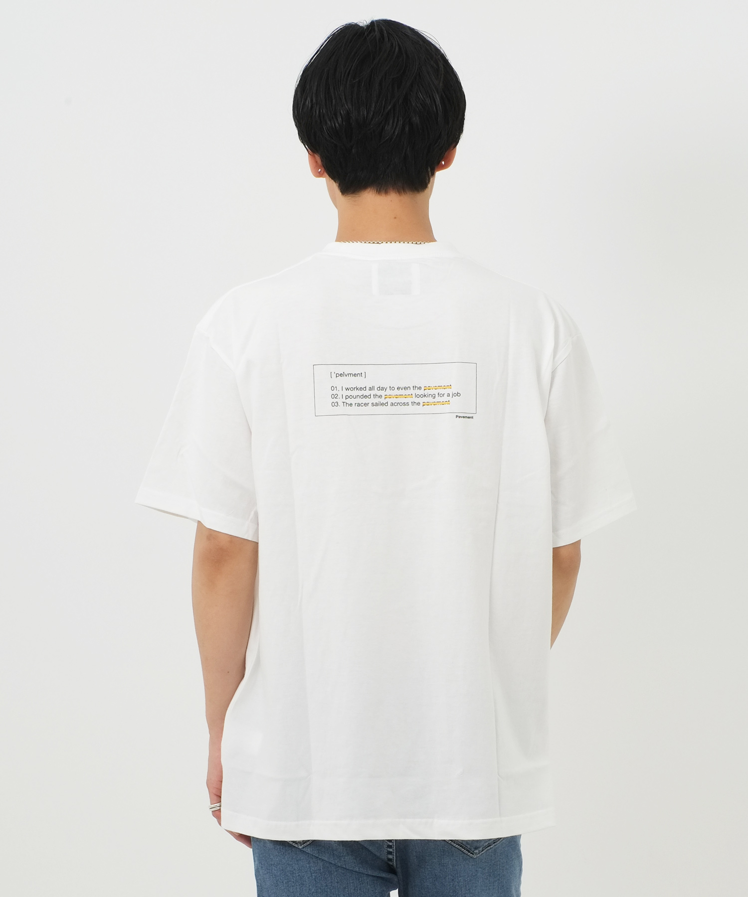 英字プリント半袖Tシャツ/カットソー 韓国ブランドセレクト│A'GEM/9