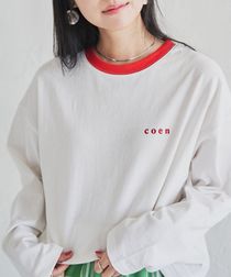 coen（コーエン）ミニロゴリンガーTシャツ#