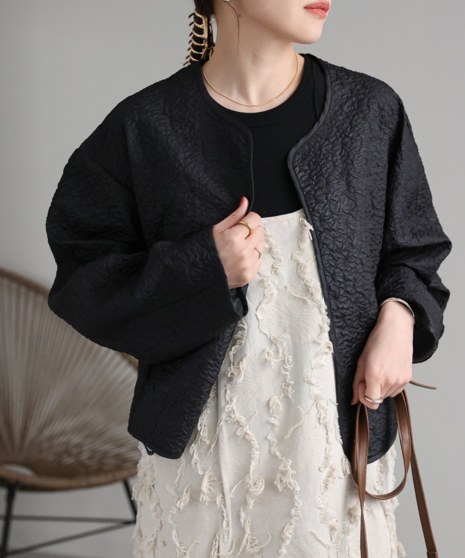 model:162cm  着用サイズ:FREE